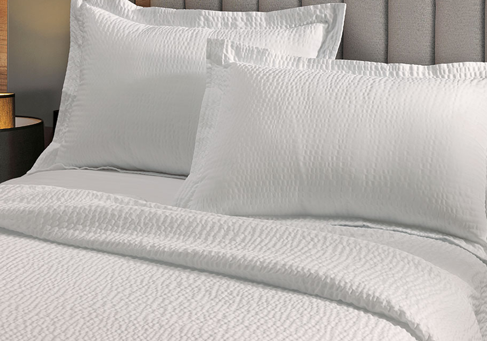 Textured Coverlet & Shams Set