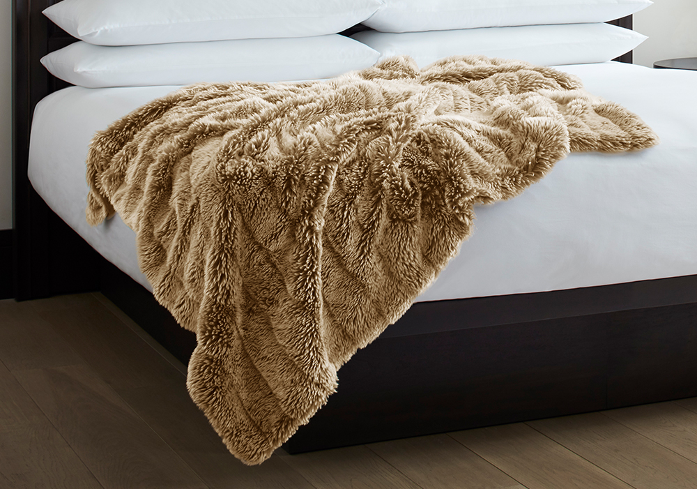 Faux Fur Throw