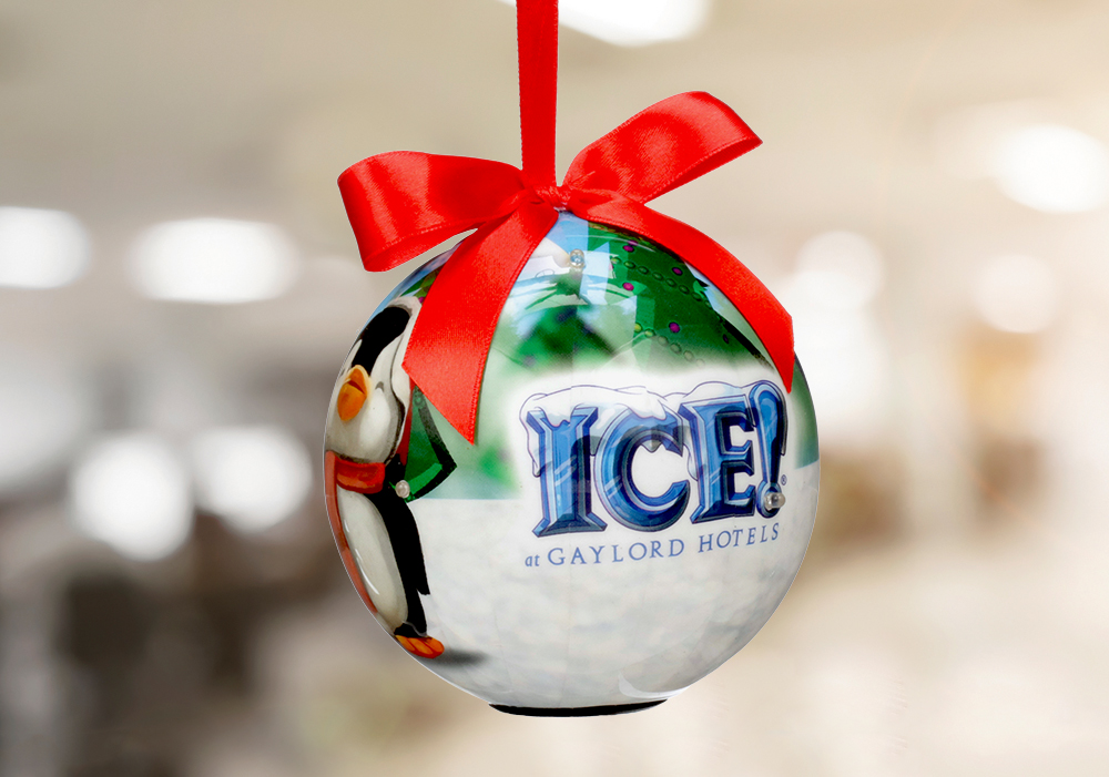 ICE! Scenic LED Ornament