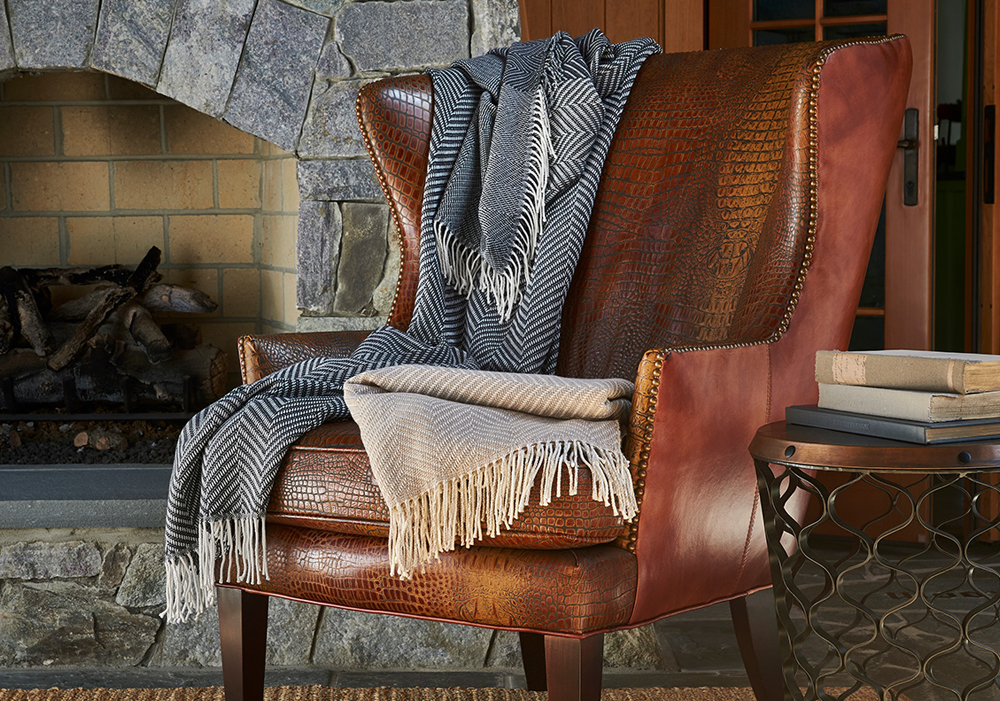 Herringbone Throw