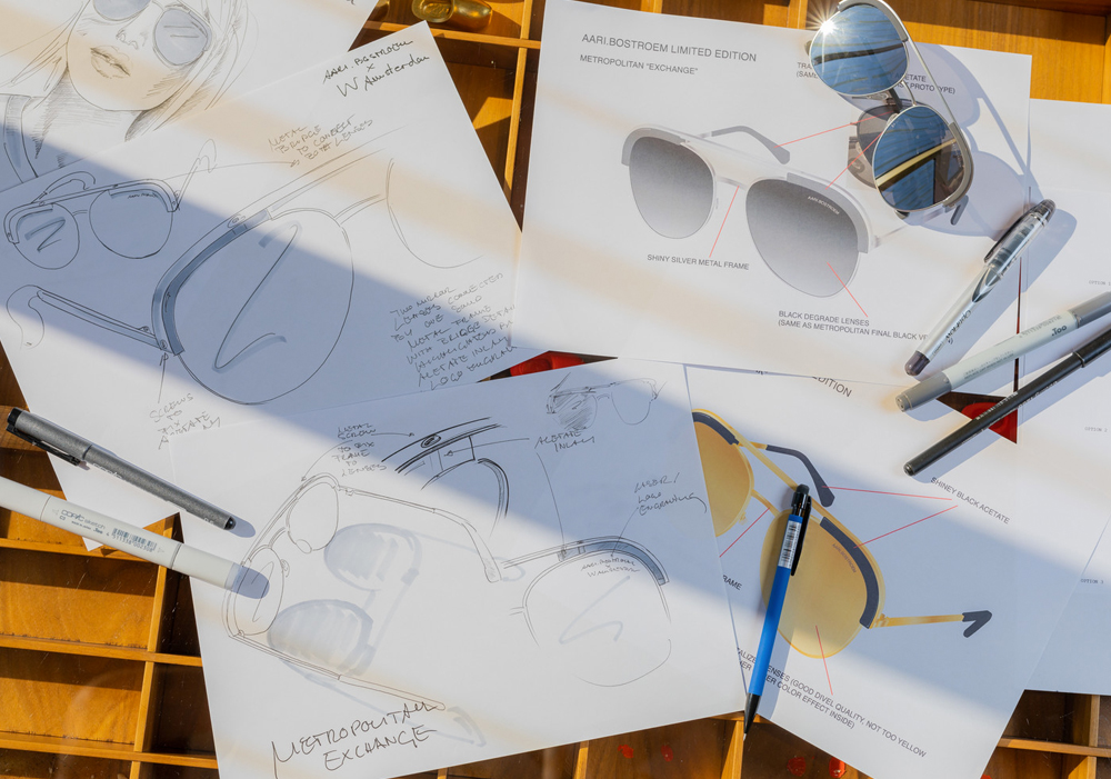 W Amsterdam Sunglasses Design Process