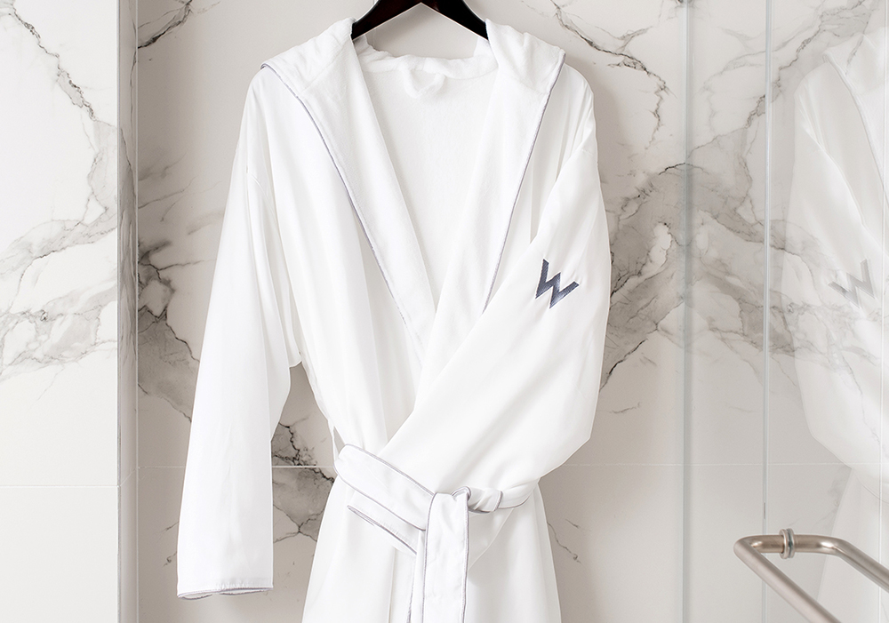 W Hotels: Hooded Bath Robe