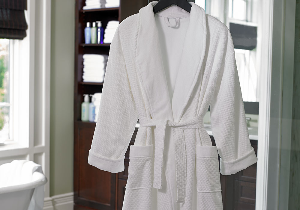 Diamond Waffle Robe