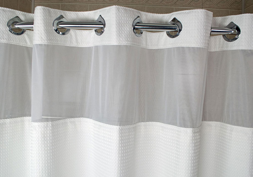 Basketweave Shower Curtain